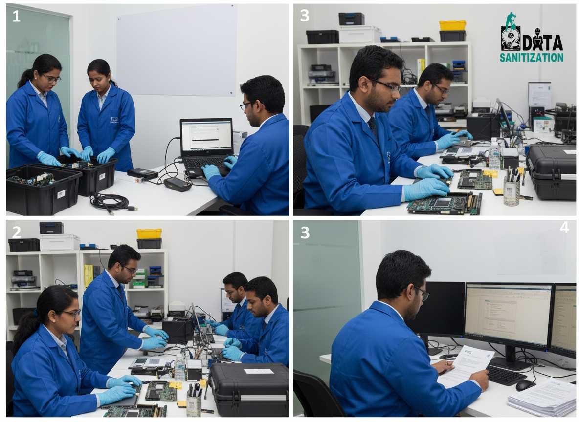 Certified data wiping services for all devices ensuring permanent removal of sensitive information using advanced tools Protect privacy and stay secure Visit www.datasanitization.in