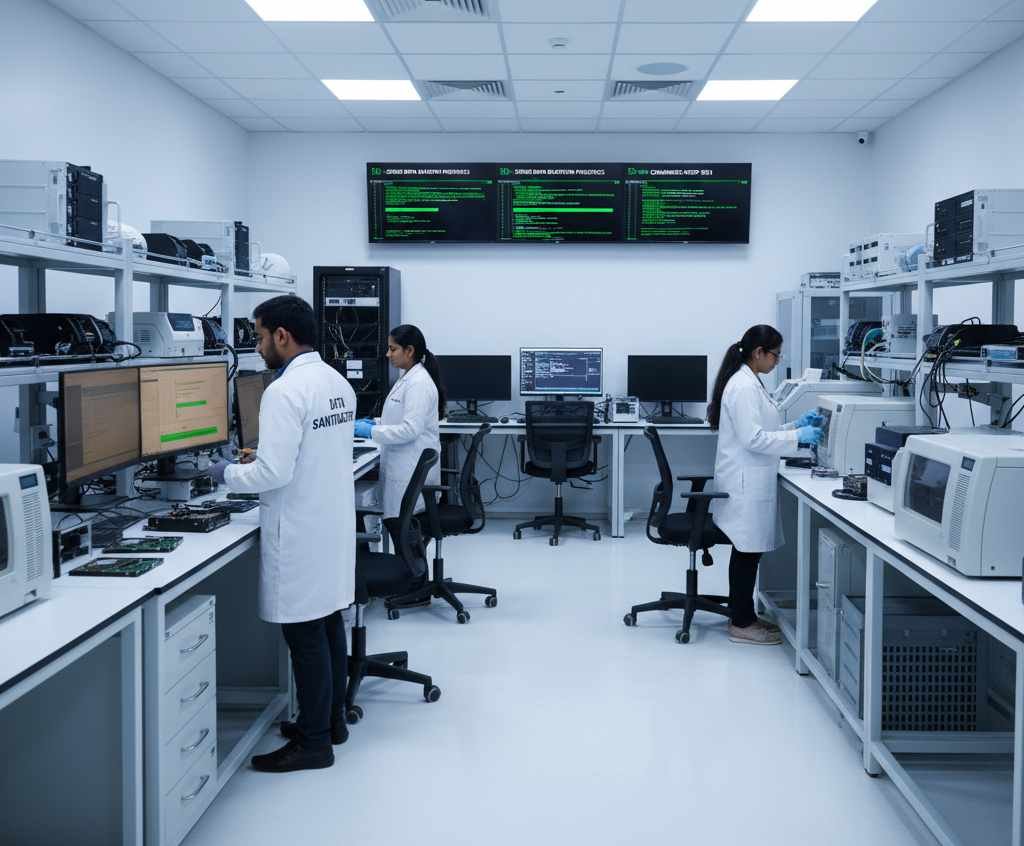 cyber security policy india 2025 data sanitization secure data disposal it asset destruction banking healthcare govt finance protection breach standards www.datasanitization.in