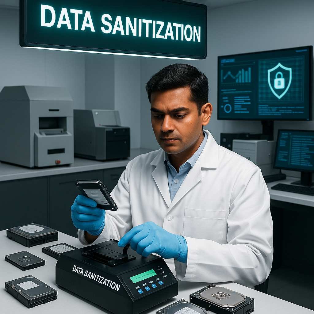 Data Wiping Services For Hard Drive, SSD, Digital storage