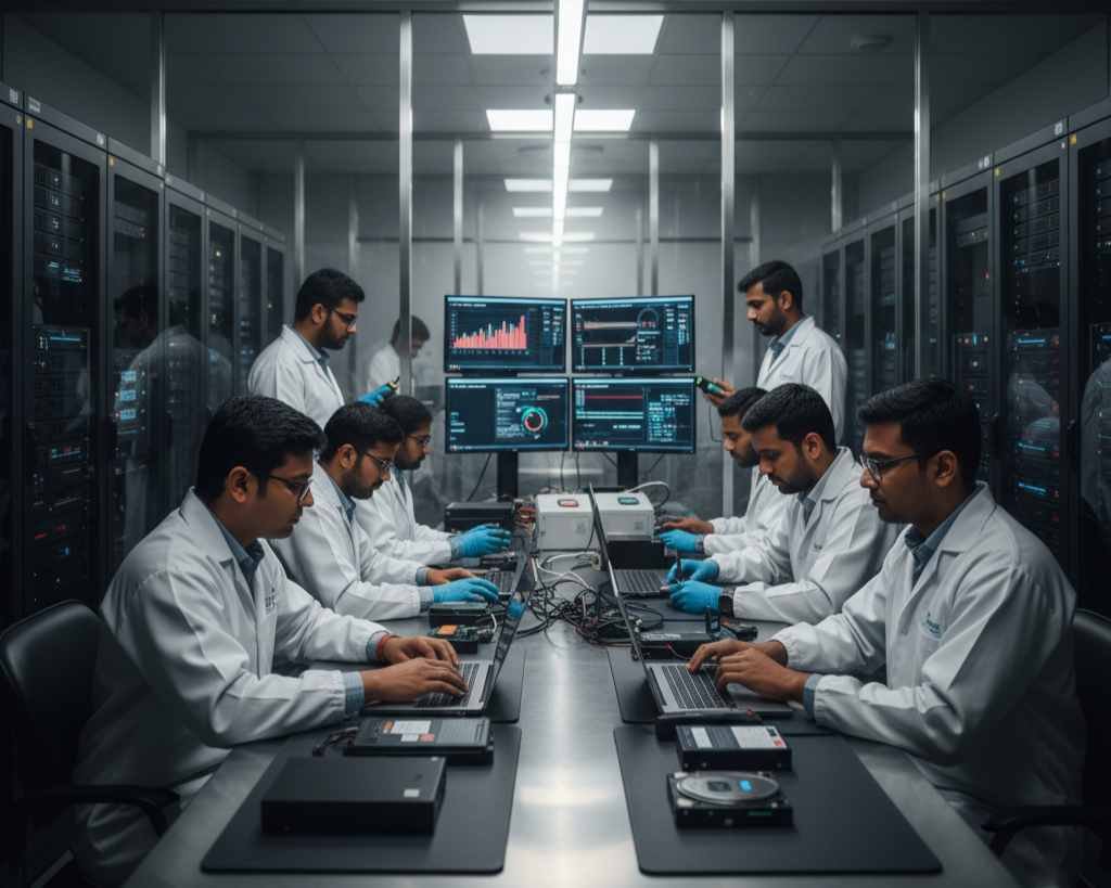 certified compliant data sanitization secure erase NIST GDPR ISO 27001 enterprise data destruction traceable documentation privacy protection unrecoverable www.datasanitization.in