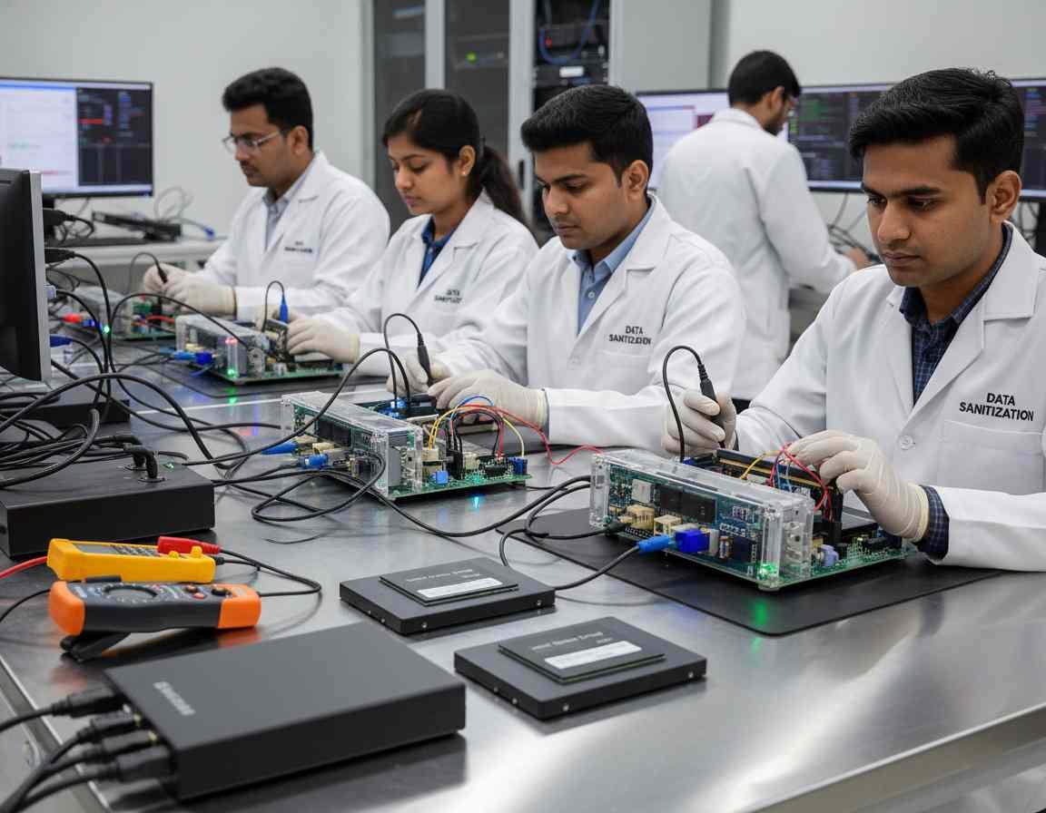 ssd data erasure secure erase solid state drive sanitization complete removal specialized commands certified experts verification zero recovery data destruction india www.datasanitization.in