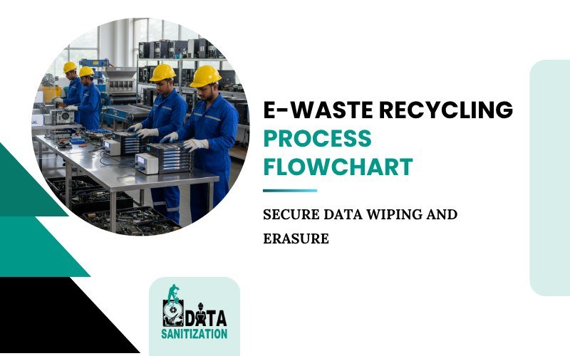 E-Waste Recycling Process Flowchart Step-by-Step Guide for Secure Data Wiping and Erasure