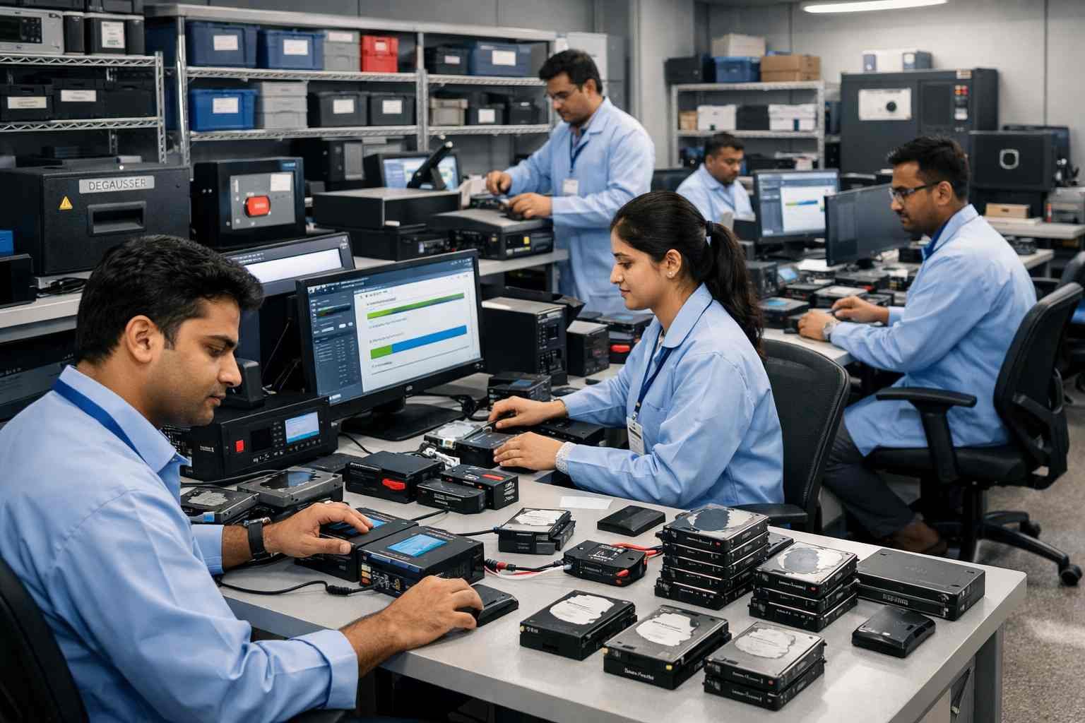 HDD SSD Data Wipe Zero Fill Secure Erase Backup Verification Windows Linux DBAN KillDisk Hard Drive Cleanup Resale India www.datasanitization.in