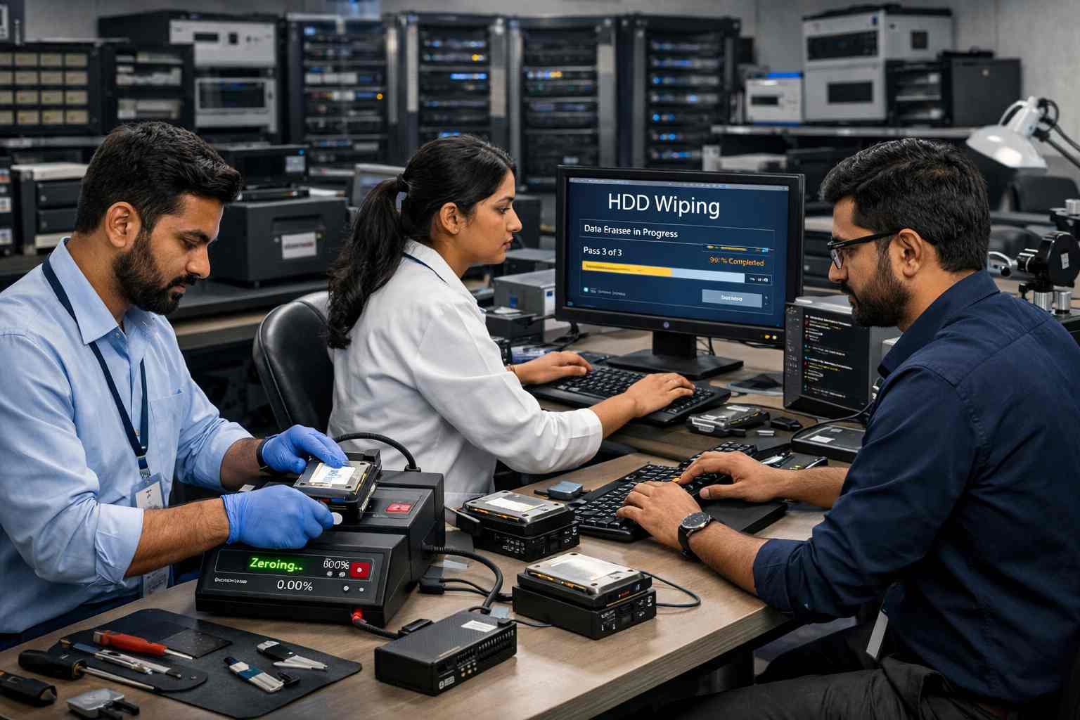 Secure HDD SSD Zero Fill Data Wipe Hard Drive Erase Protect Privacy Prevent Recovery Disk Sanitization Resale Reuse India www.datasanitization.in