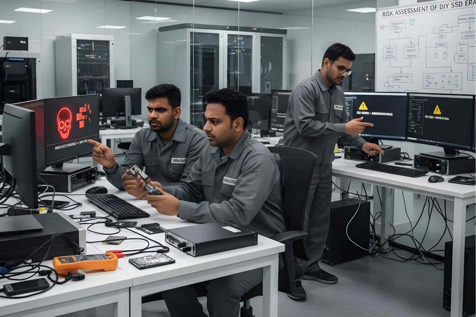 diy ssd erase risks incomplete data removal technical complexity no certified proof hardware damage reduce lifespan secure professional data sanitization compliance india www.datasanitization.in