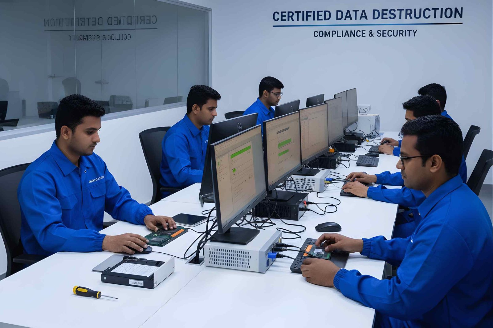 professional ssd sanitization certified secure erase complete data destruction nvme sata verified proof report nist iso compliance licensed software businesses www.datasanitization.in