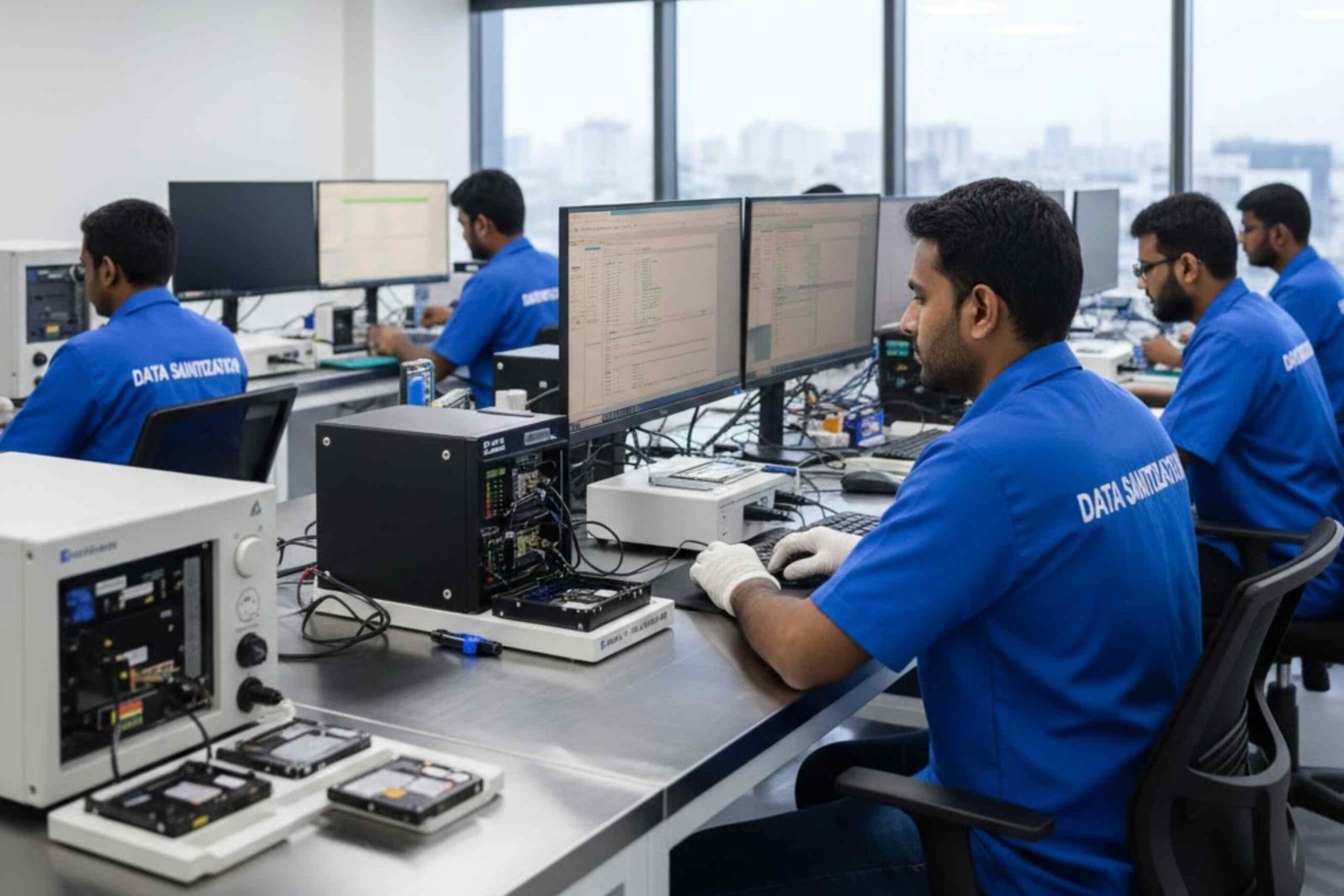 ssd secure erase diy vs certified professional wiping data sanitization service verified reports personal business sensitive data erase compliance india www.datasanitization.in