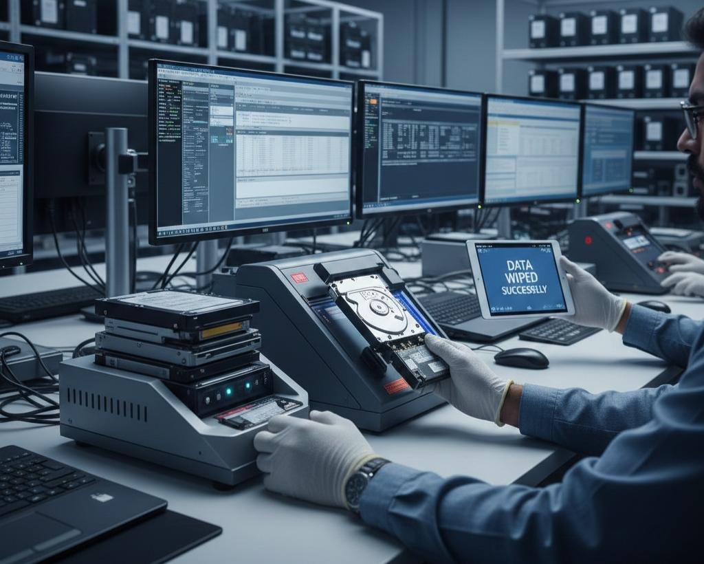 Data security compliance sensitive information audit IT security encryption firewalls certified data erasure mobile devices hard drives SSD disposal India www.datasanitization.in