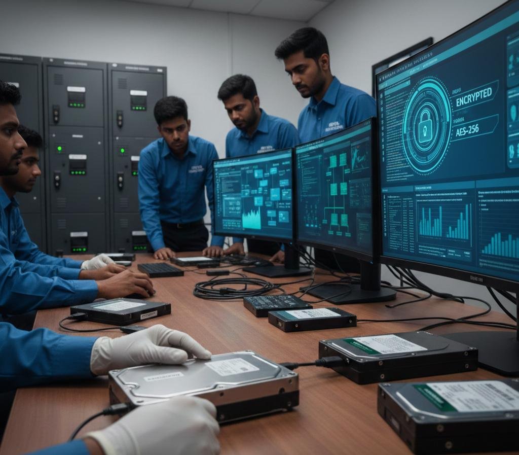 GDPR compliance guide certified data destruction hard drive wiping mobile device sanitization secure data erasure corporate privacy India www.datasanitization.in