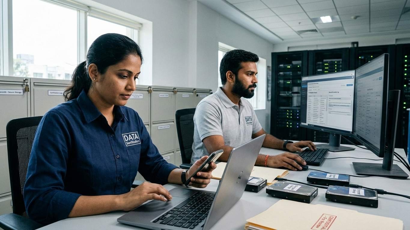 Privacy Act 1974 individual rights secure IT asset destruction certified data wiping hard drives mobile devices prevent unauthorized disclosure India www.datasanitization.in