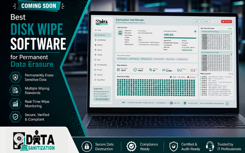 Best Disk Wipe Software for Permanent Data Erasure www.datasanitization.in
