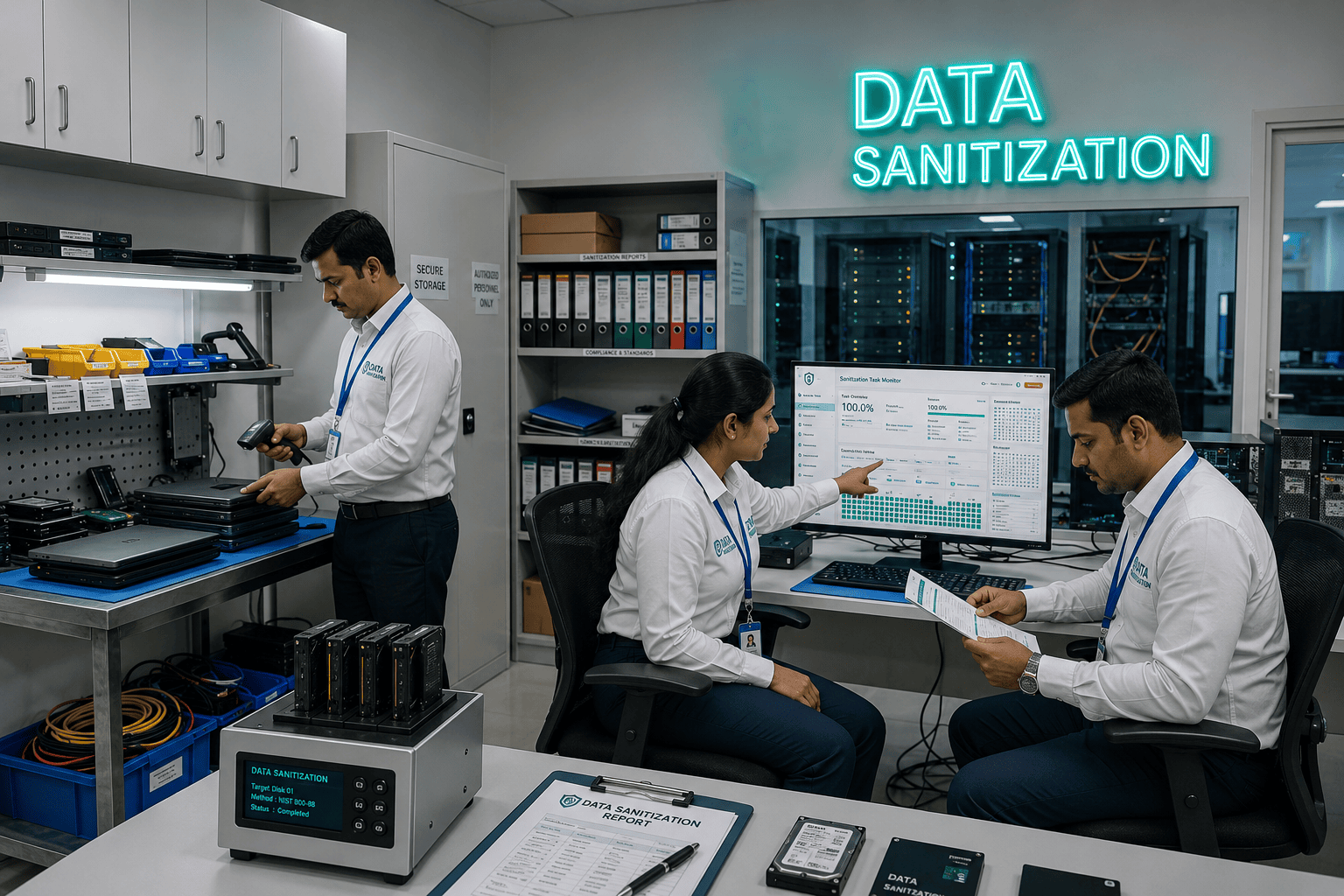 secure data sanitization software supporting dpdp act gdpr compliance personal data protection and verified data destruction for enterprise www.datasanitization.in