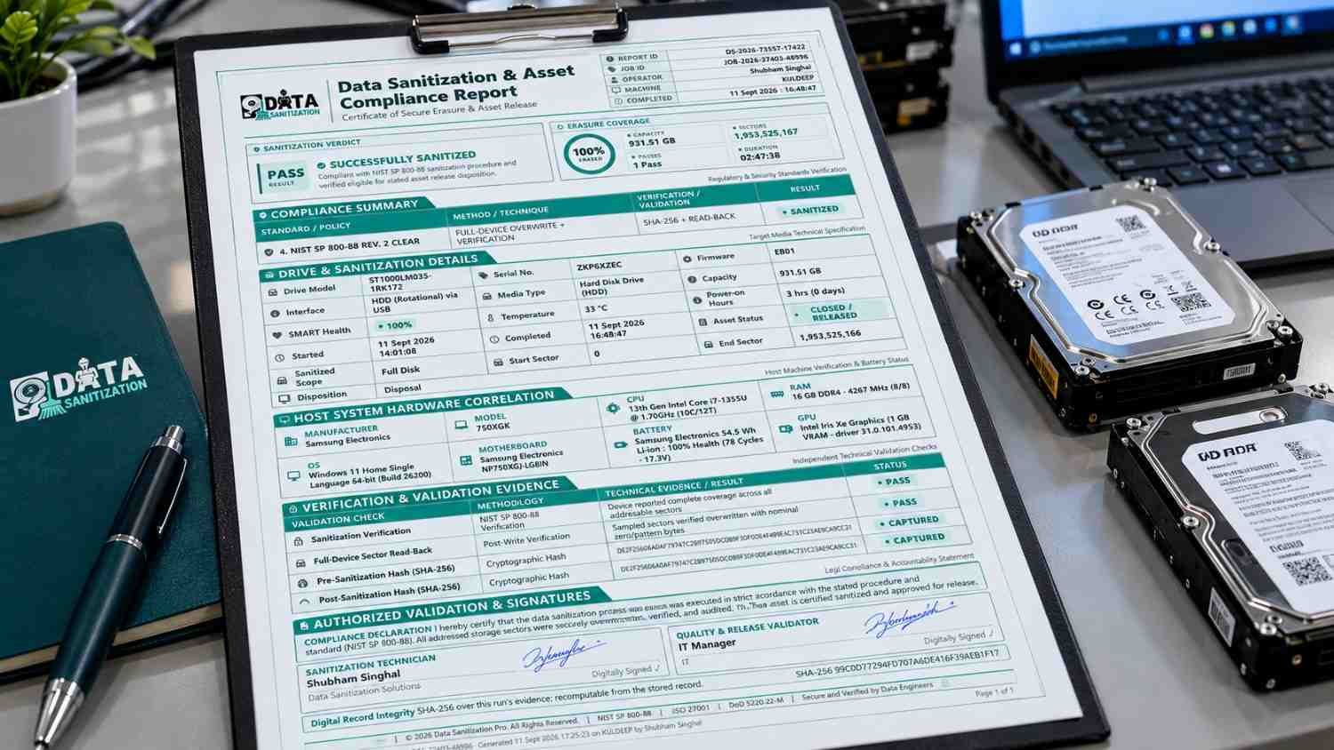 digitally-signed-data-sanitization-reports-data-erasure